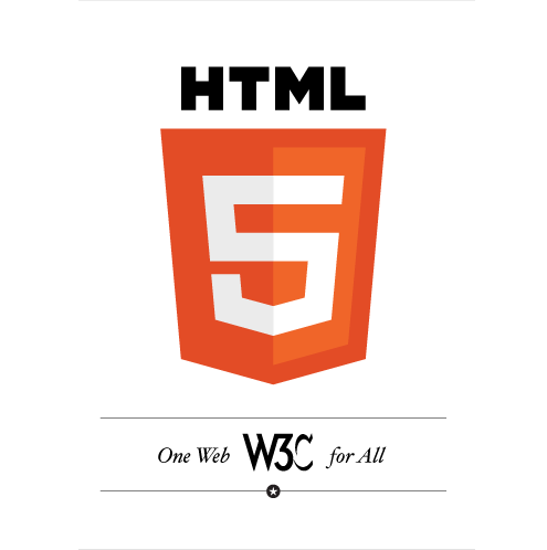 Officile logo van HTML5